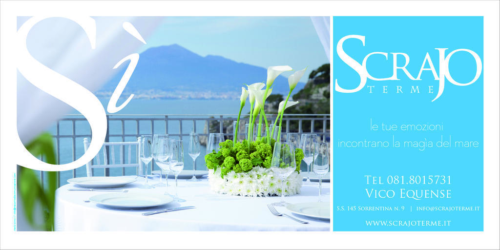 Hotel Scrajo Wellness & Mineral Spa Neapolitan Riviera Екстер'єр фото